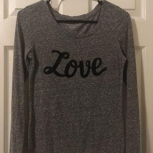 American Eagle Outfitters “Love” Shirt